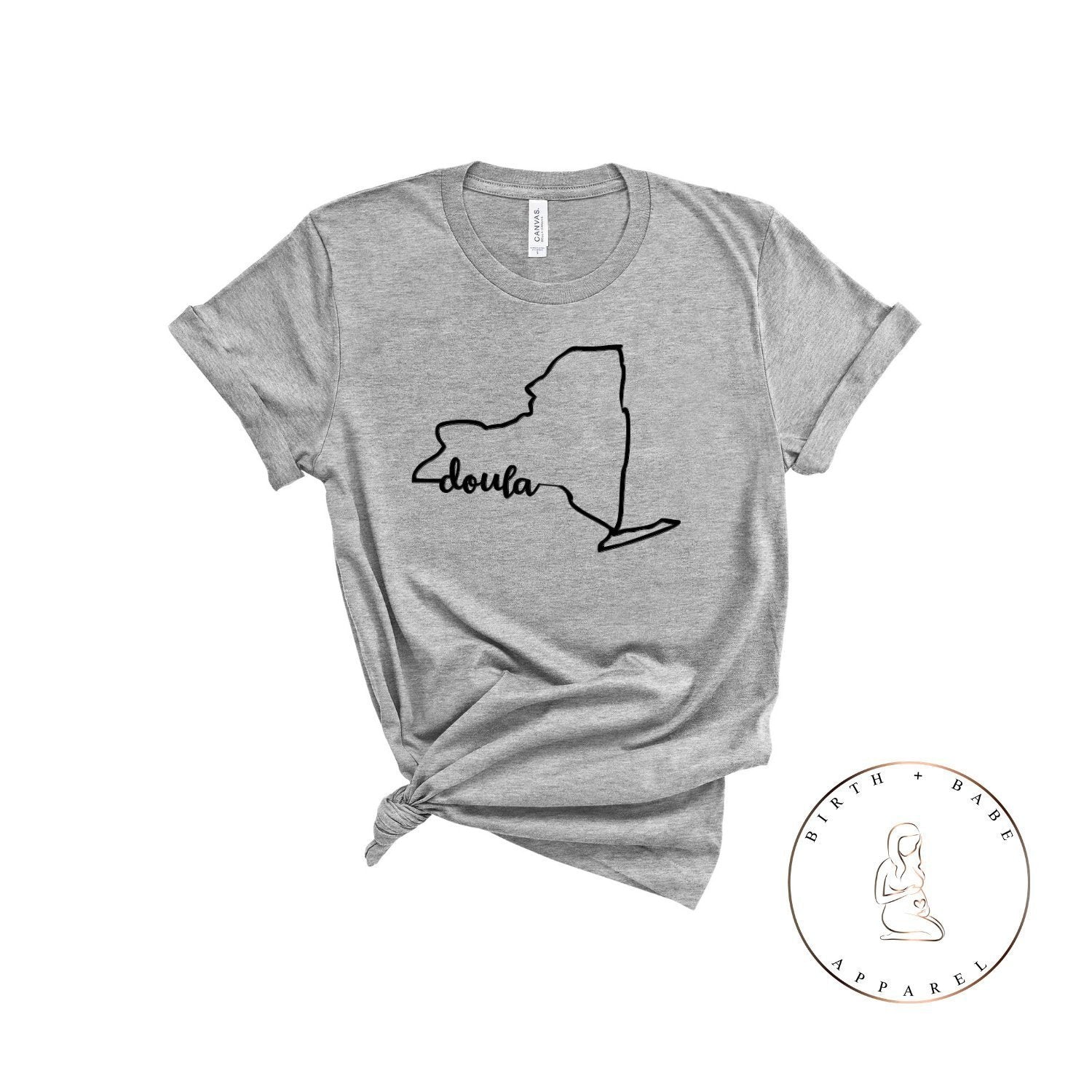 New York Doula Shirt - Birth and Babe Apparel
