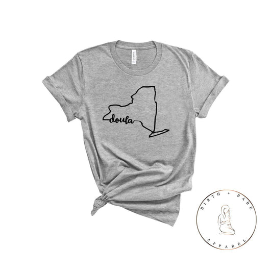 New York Doula Shirt - Birth and Babe Apparel