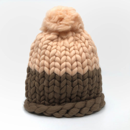 Chocolate Super Chunky Hat