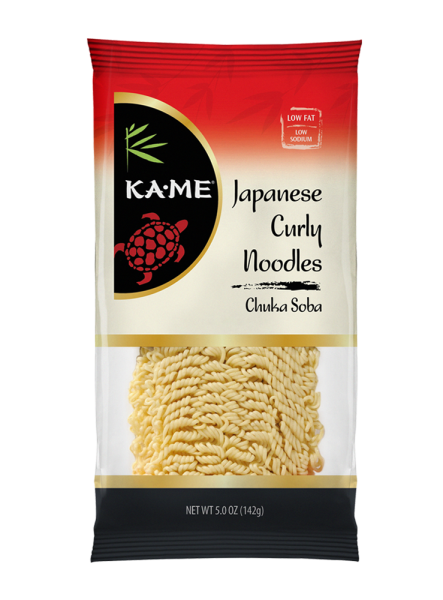 KA ME: Japanese Curly Noodles, 5 oz