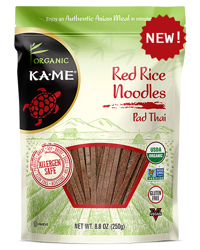KA ME: Organic Red Rice Noodles Pad Thai, 8.8 oz