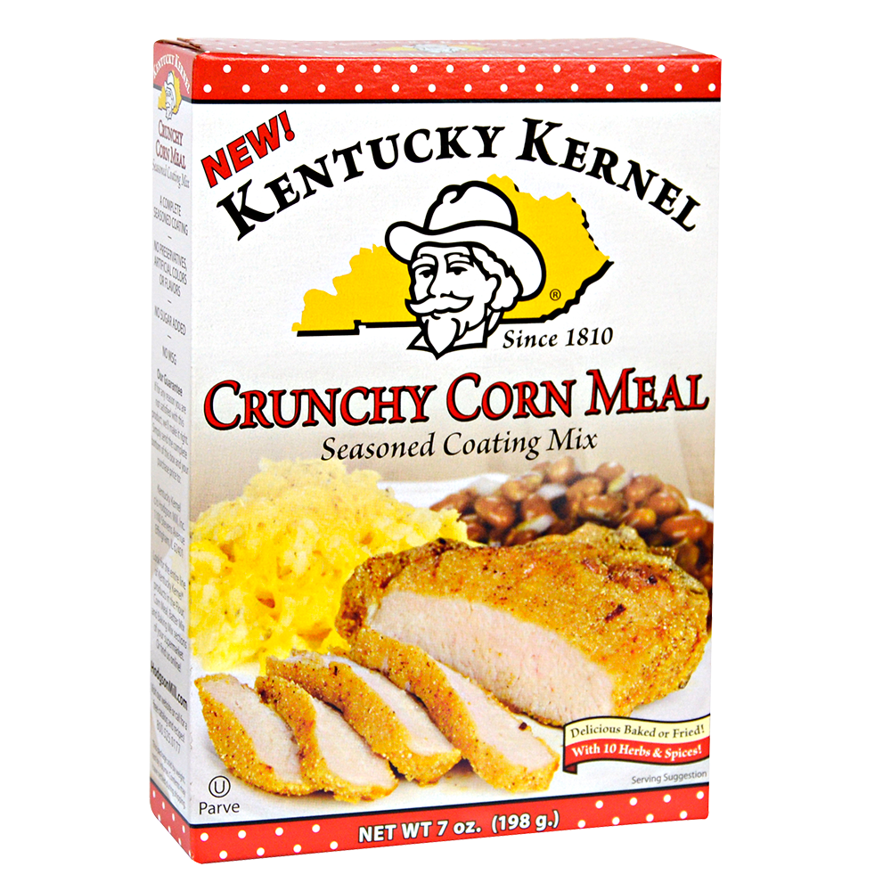 KENTUCKY KERNEL: Crunchy Cornmeal Seasoned Coating Mix, 7 oz