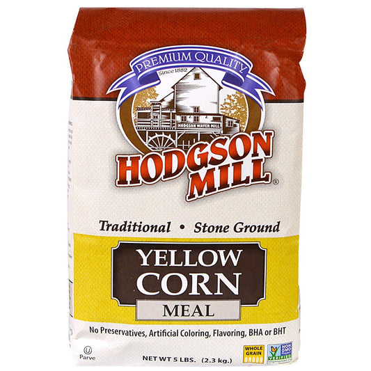 HODGSON MILL: Corn Meal Yellow Plain, 5 lb